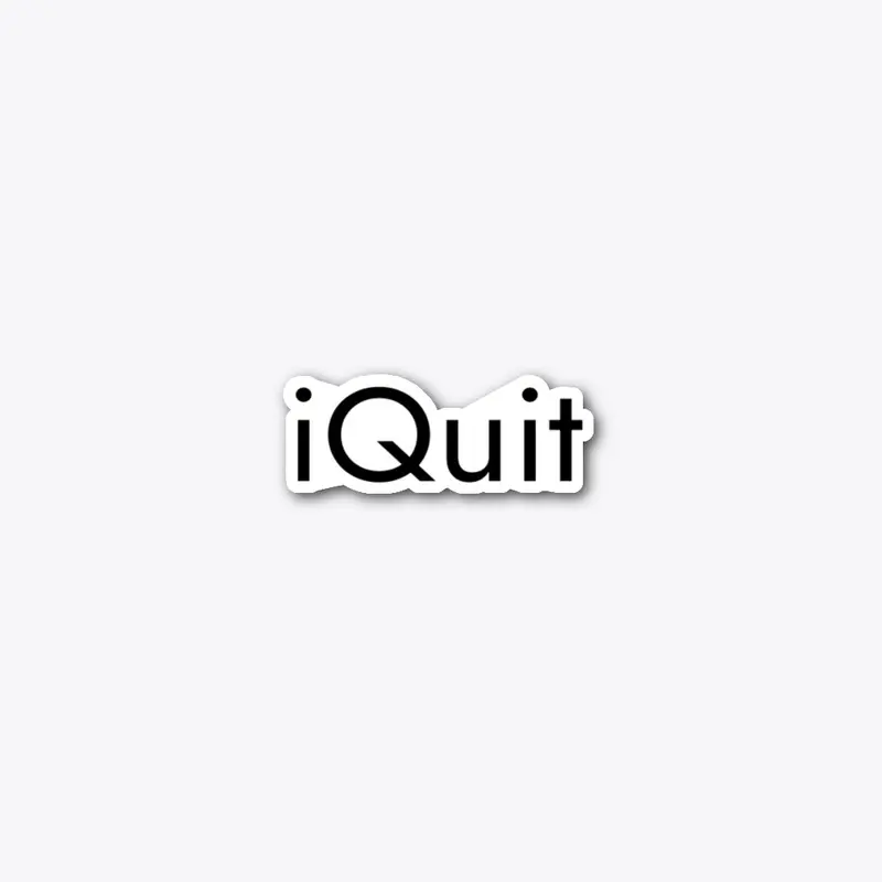 iQuit Sticker